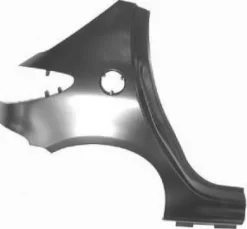 Aile arrière droite pour PEUGEOT 206 ph.2, 2003-2009, (5 portes), Neuve à peindre