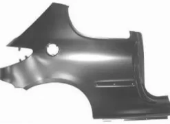 Aile arrière droite pour PEUGEOT 206 ph.1, 1998-2003, (3 portes), Neuve à peindre