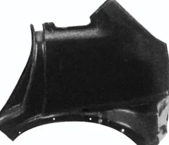 Aile arrière gauche pour OPEL CORSA C phase 1, 2000-2003, (5 portes), Neuve à peindre