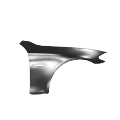 Aile avant droite pour BMW Serie 5 F10, 2010-2013, trou feu clignotant, en aluminium, Neuve à peindre