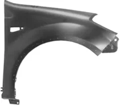 Aile avant droite pour DACIA SANDERO I STEPWAY, 2009-2012, trous clignotant & extension, à peindre