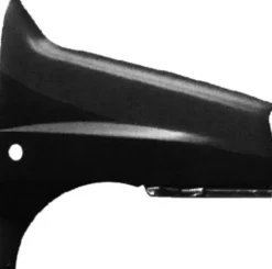 Aile avant droite pour FIAT DOBLO I phase 1, 2001-2005, trou feu clignotant, Neuve à peindre