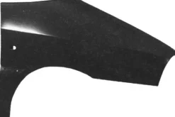 Aile avant droite pour FIAT SCUDO I phase 2, 2004-2006, trou feu clignotant, Neuve à peindre