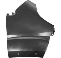 Aile avant droite pour FIAT DUCATO III phase 1, 2006-2014, trous extension d'aile, Neuve à peindre