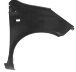 Aile avant droite pour NISSAN NOTE II 2009-2013, avec trou pour feu répétiteur, Neuve