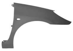 Aile avant droite pour PEUGEOT 307 phase 2, 2005-2008, Neuve à peindre