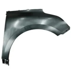 Aile avant droite pour RENAULT SCENIC IV phase 1 depuis 2016, en plastique, noire, Neuve