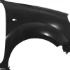 Aile avant droite pour RENAULT KANGOO I phase 2, 2003-2007, trou feu clignotant, Neuve à peindre
