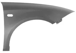 Aile avant droite pour SEAT LEON II ph. 2 2009-2012, avec trou, Neuve à peindre