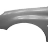 Aile avant gauche bombée pour PEUGEOT 206 ph.1, 1998-2003, (16S/XS/GT), Neuve à peindre