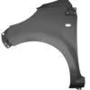 Aile avant gauche pour CITROËN C1 I phase 2, 2009-2012, trou feu clignotant, Neuve à peindre