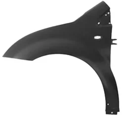 Aile avant gauche pour CITROËN C2 phase 2, 2008-2010, trou clignotant, (modèle VTR), à peindre