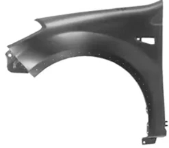 Aile avant gauche pour DACIA SANDERO I STEPWAY, 2009-2012, trous clignotant & extension, à peindre