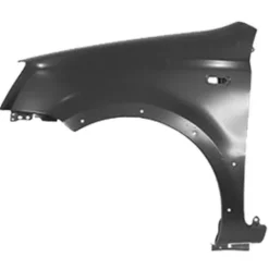 Aile avant gauche pour FIAT PANDA II 2003-2008, trous moulure, Mod. 4X4 Climbing, Neuve à peindre