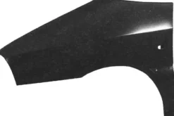 Aile avant gauche pour FIAT SCUDO I phase 2, 2004-2006, trou feu clignotant, Neuve à peindre