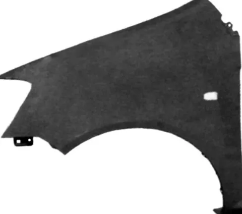 Aile avant gauche pour HYUNDAI ATOS 1998-2003, avec trou, Neuve à peindre