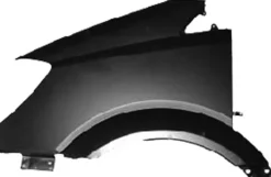 Aile avant gauche pour MERCEDES SPRINTER II (W906), 2006-2013, Neuve à peindre