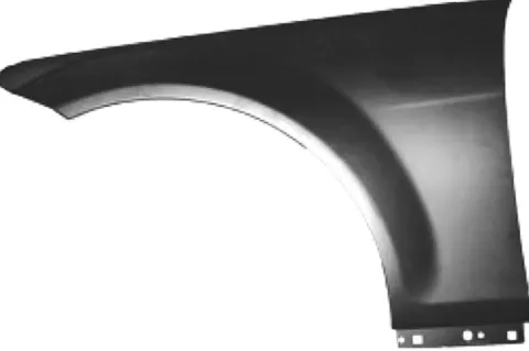 Aile avant gauche pour MERCEDES (W204) CLASSE C ph. 2 2011-2014, en aluminium, Neuve à peindre
