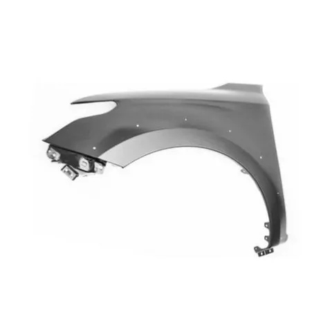 Aile avant gauche pour MITSUBISHI L200 V phase 1, 2015-2019, mod 4WD, trous élargisseur, Neuve à peindre