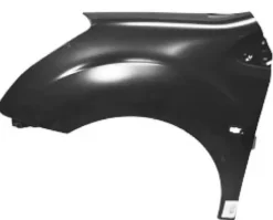 Aile avant gauche pour PEUGEOT PARTNER II phase 1, 2008-2012, trou feu clignotant, Neuve à peindre