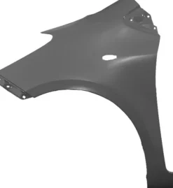 Aile avant gauche pour TOYOTA YARIS II phase 2, 2009-2011, trou feu clignotant, Neuve à peindre