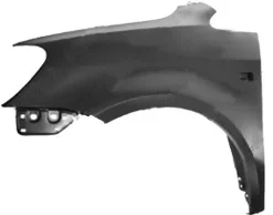 Aile avant gauche pour VOLKSWAGEN TOURAN I ph.3 2010-2015, trou feu clignotant, Neuve à peindre