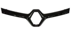 Bandeau Grille radiateur pour RENAULT CAPTUR 2017-2019, Supérieur, Noir brillant, Neuve