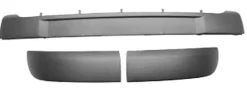 Bandeaux pare chocs avant pour RENAULT CLIO II phase 3, 2004-2006 kit 3 pièces, moulures à peindre