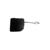 Cache crochet de remorquage avant pour RENAULT KANGOO II phase 2 2013-2020, Neuf à peindre.
