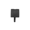 Cache crochet de remorquage pour PEUGEOT EXPERT II, 2007-2016, pare chocs avant, noir, Neuf