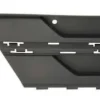 Cache crochet de remorquage avant pour VOLKSWAGEN TRANSPORTER T6.1 phase 2, depuis 2019, avec trous moulure, noir gaufré, Mod. MULTIVAN-CARAVELLE, Neuf