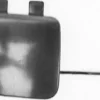 Cache crochet de remorquage arrière pour AUDI A4 (B9) 2015-2019, Neuf à peindre