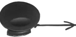 Cache crochet de remorquage pour OPEL CORSA D phase 1, 2006-2010, noir, pare chocs avant, Neuf