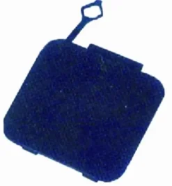 Cache crochet remorquage avant pour BMW Serie 5 E39, 1995-2003, Neuf à peindre
