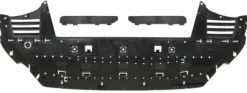 Cache de protection inférieur pour CITROËN BERLINGO III ph.1 2018-2024, avec spoiler 40 mm., déflecteur pare chocs avant, Neuf