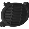 Cache feu antibrouillard droit pour NISSAN MICRA III (K12) ph.3, 2007-2011, noir, pare chocs avant