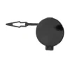 Cache-crochet de remorquage arrière pour PEUGEOT 208 II phase 2 depuis 2023, noir brillant, Neuf