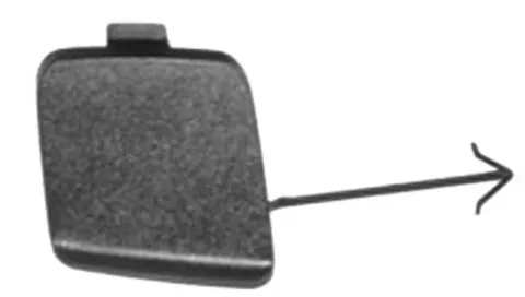 Cache-crochet remorquage pour VOLKSWAGEN GOLF VI de 2008 à 2012, pare chocs arrière, Neuf