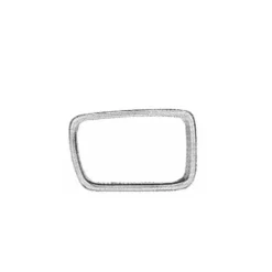 Cadre grille de radiateur droit pour BMW Serie 5 E34 1994-1995, chromé, Neuf
