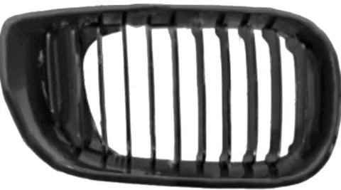 Calandre grille droite pour BMW série 3 E46 2001-2004, noir, Neuve