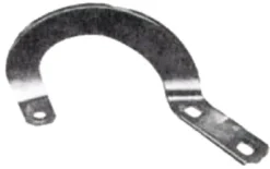 Charnière droite capot moteur pour FIAT PANDA I, 1980-2003, fixation Neuve