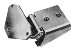Charnière inférieure portière pour FIAT PANDA I, 1986-2003, droite ou gauche, fixation Neuve