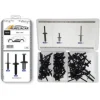 Coffret de 70 assortiments de Rivets plastiques de moulure et élargisseurs d'ailes pour BMW MINI, Neuf
