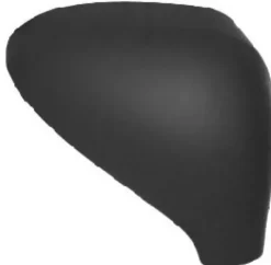 Coque rétroviseur droit pour PEUGEOT 207+, 2012-2014, Neuve à peindre