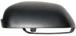 Coque rétroviseur gauche pour VOLKSWAGEN POLO IV de 2005 à 2009, noire, Neuve