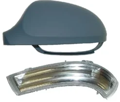 Coque rétroviseur gauche pour VOLKSWAGEN PASSAT B6 2005-2010, Feu clignotant intégré, Neuve à peindre