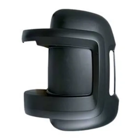 Coque rétroviseur gauche pour FIAT DUCATO Camping-car III ph. 1, 2006-2014, (bras court), noire