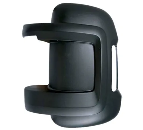 Coque rétroviseur gauche pour FIAT DUCATO III phase 1, 2006-2014, (bras court), noire, Neuve