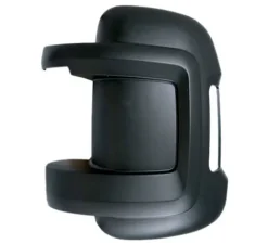 Coque rétroviseur gauche pour CITROËN JUMPER II phase 2 depuis 2014 >, (bras court), noire, Neuve