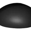 Coque rétroviseur gauche pour PEUGEOT 107 phase 2, 2009-2012, noire, Neuve